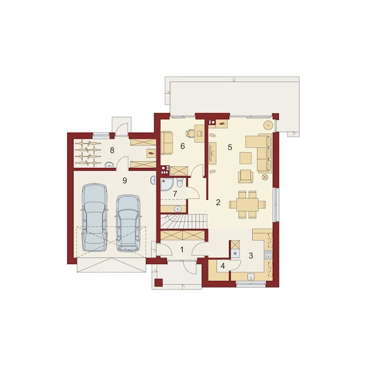 DOMENA 311 B Rzut 1