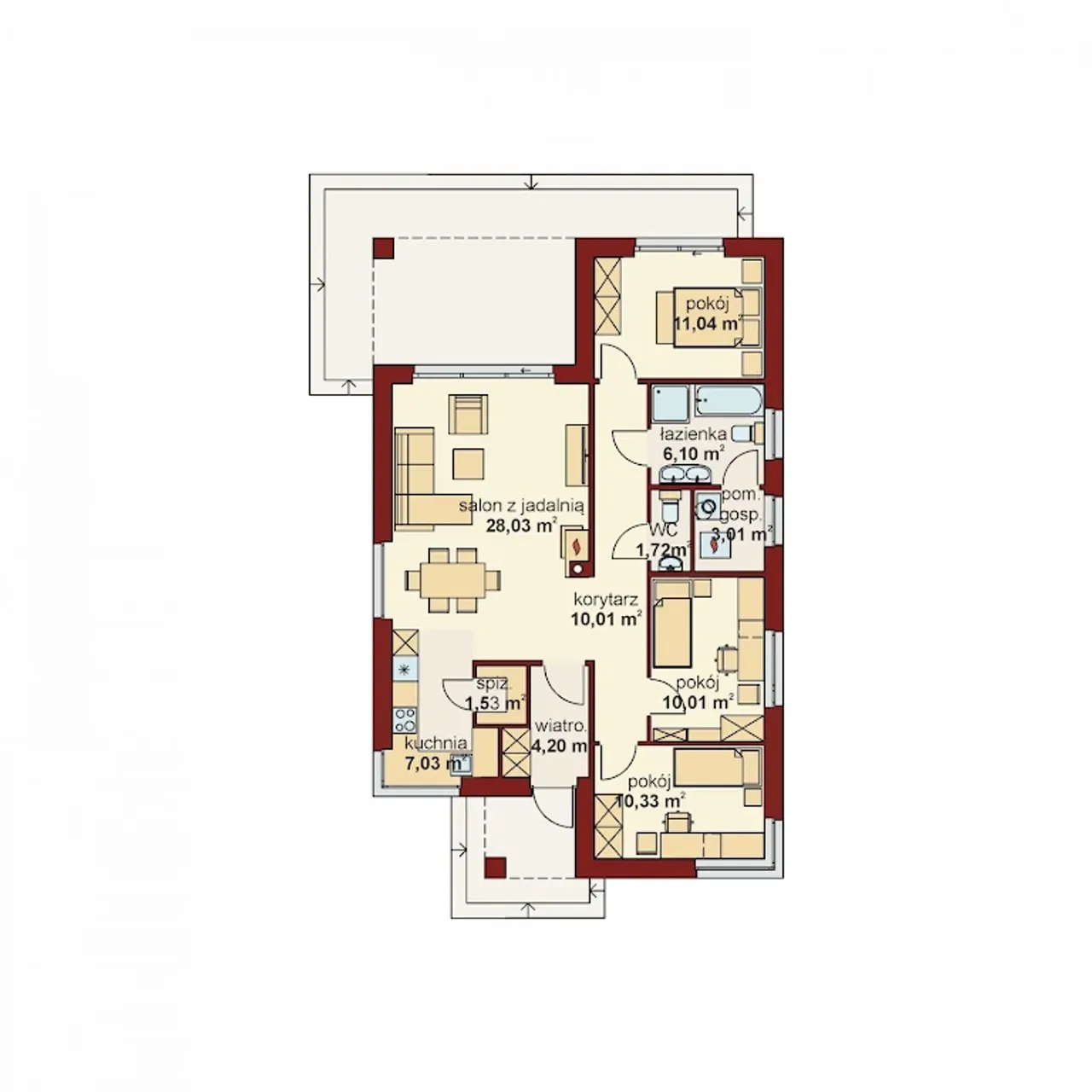 Domena 155 C Rzut 1