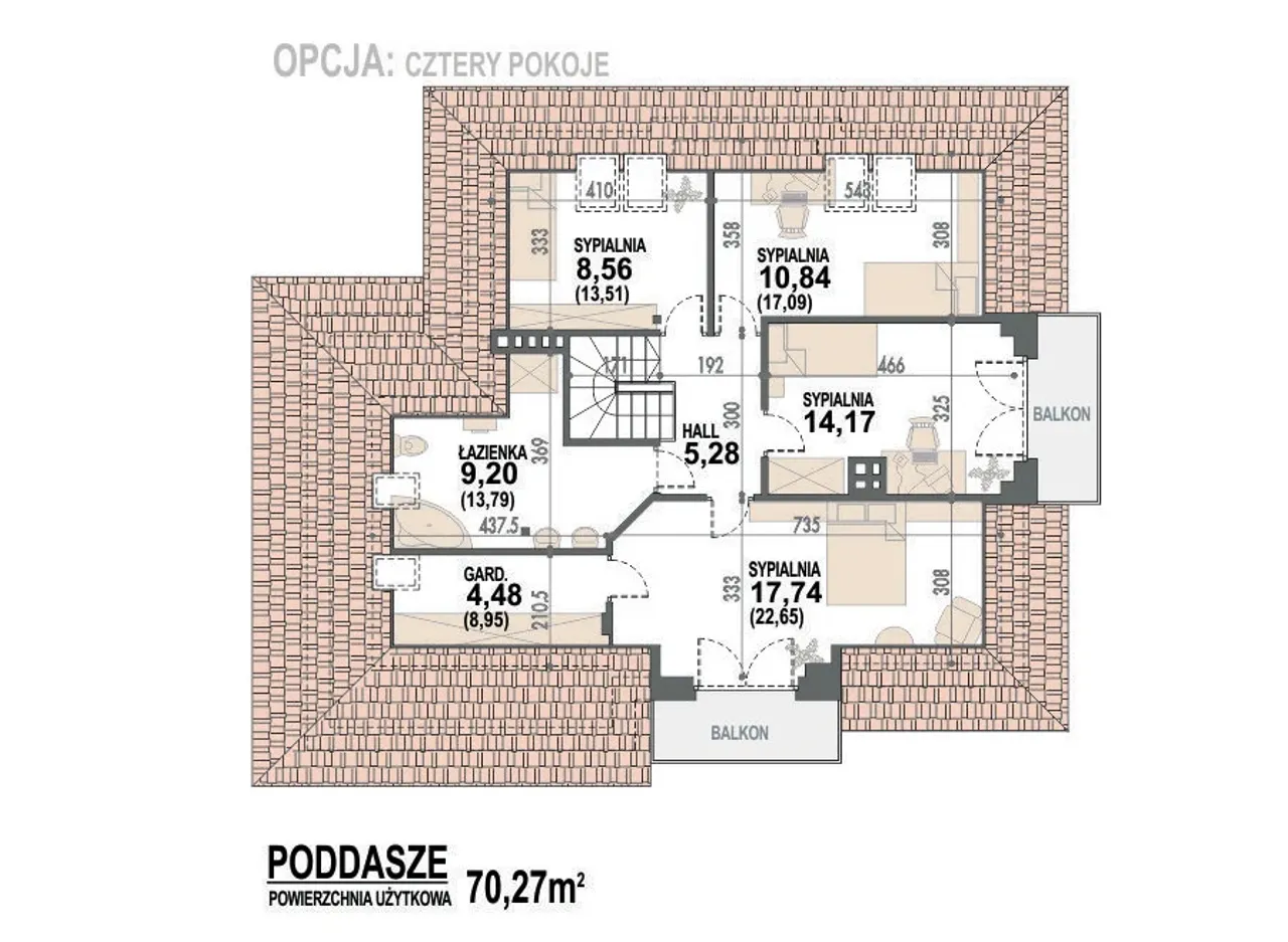 Opałek III N 2G+ Rzut 3
