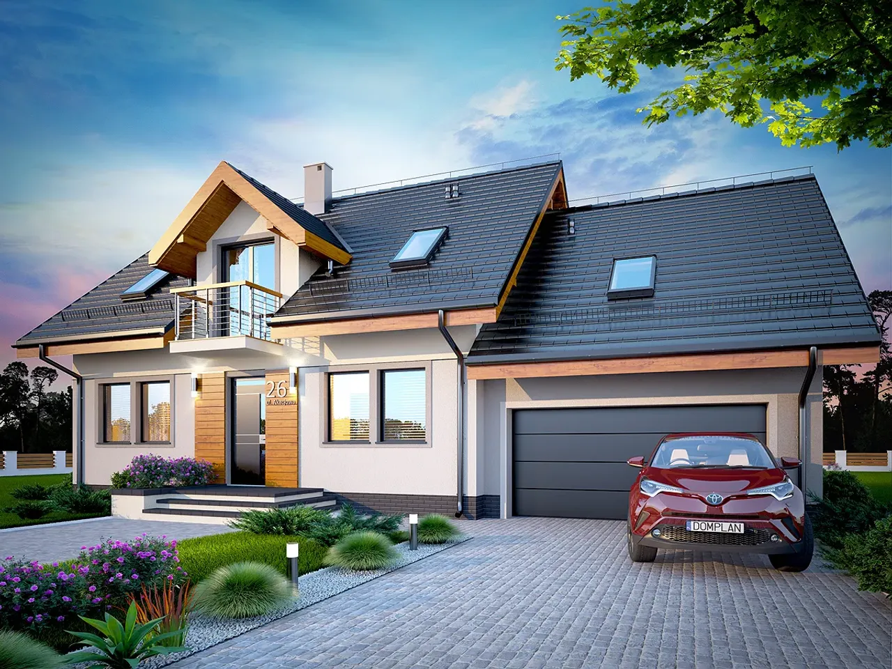 Karmelita Modern 2M Wizualizacja 1