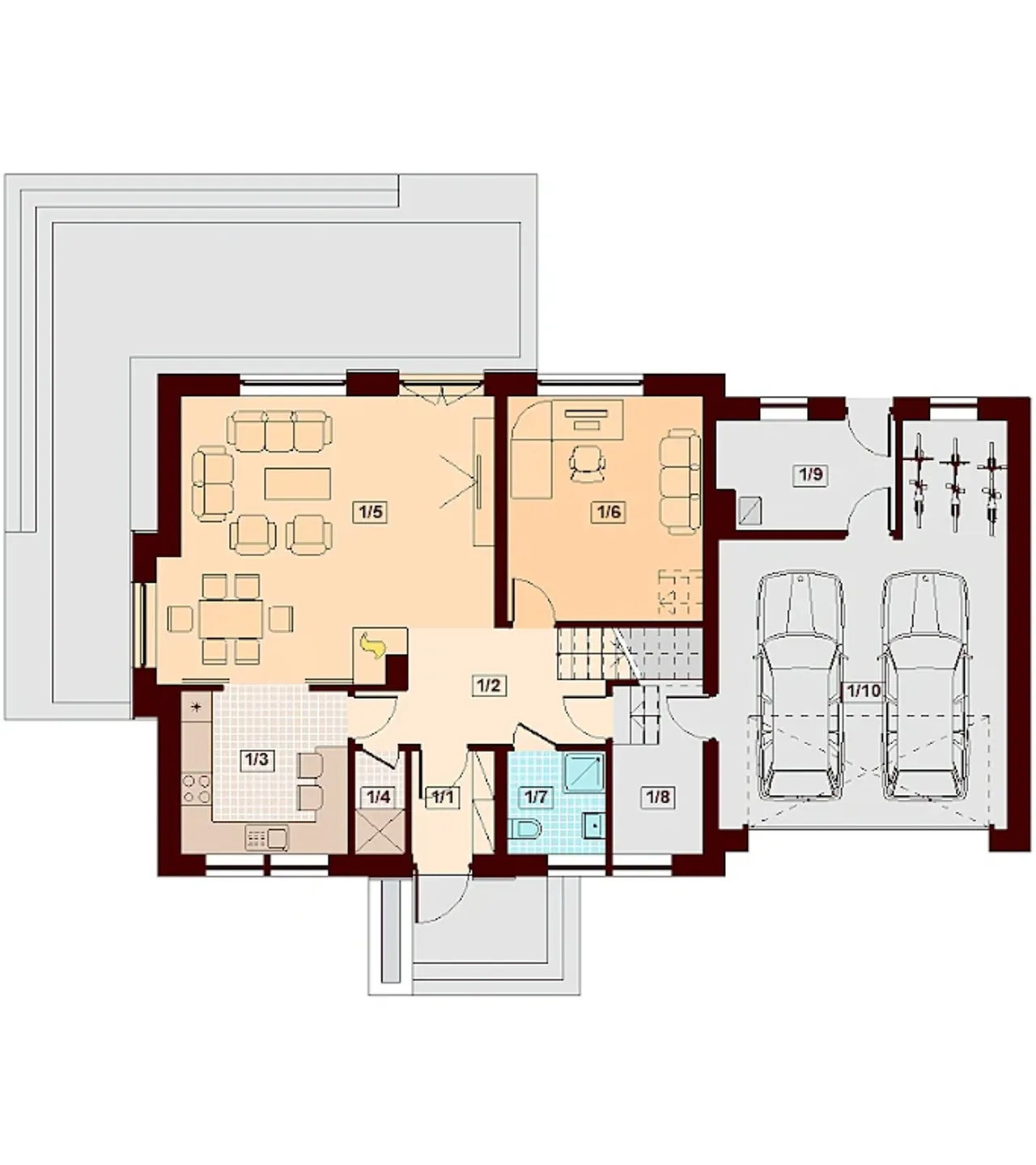 Karmelita Modern 2M Rzut 1