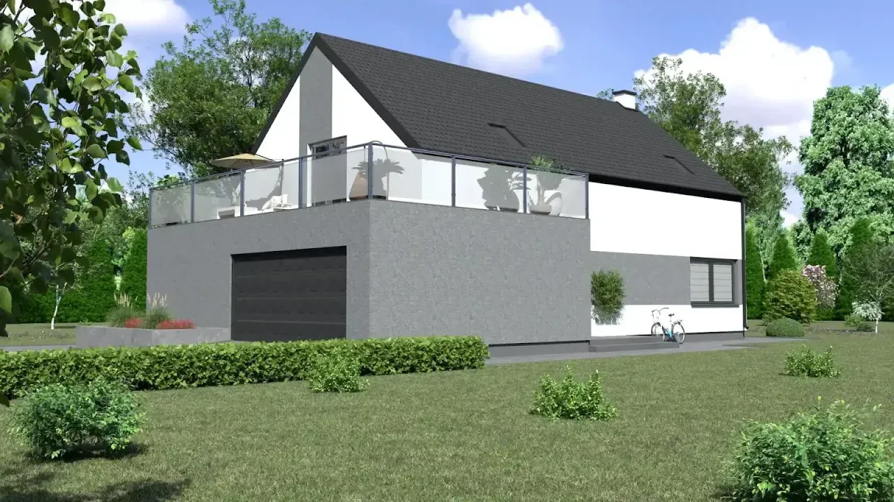 Planujdom 124 Wizualizacja 2