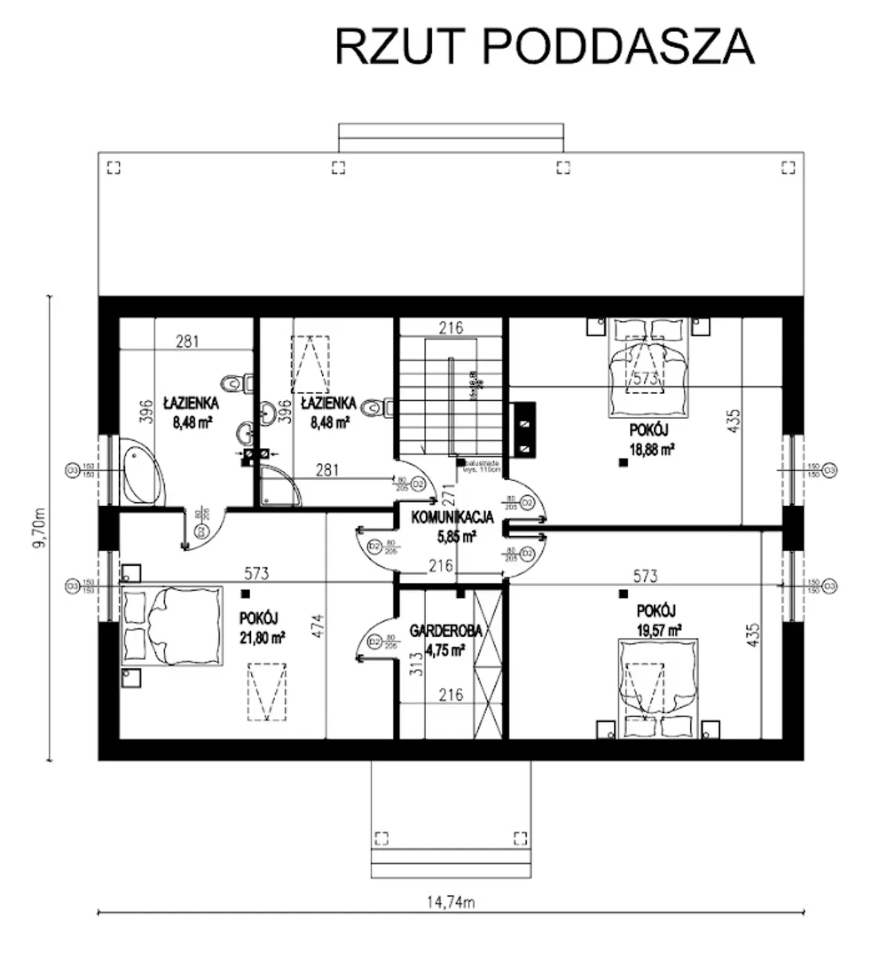 Planujdom 190 Rzut 2