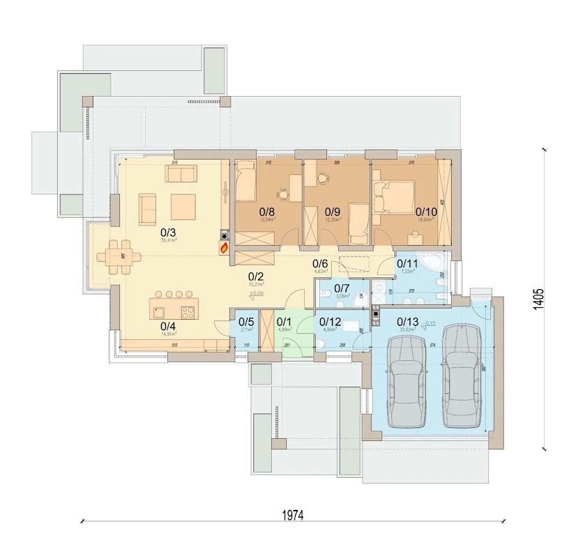 Bianco 3 modern
