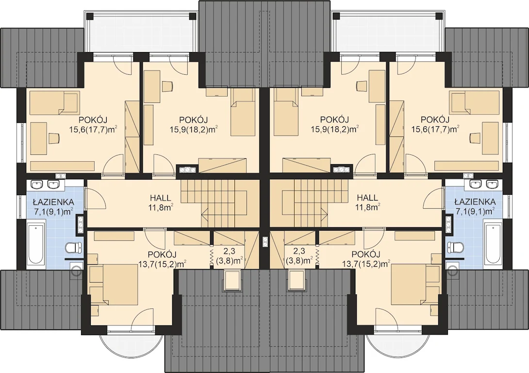 APS 107 dwulokalowy