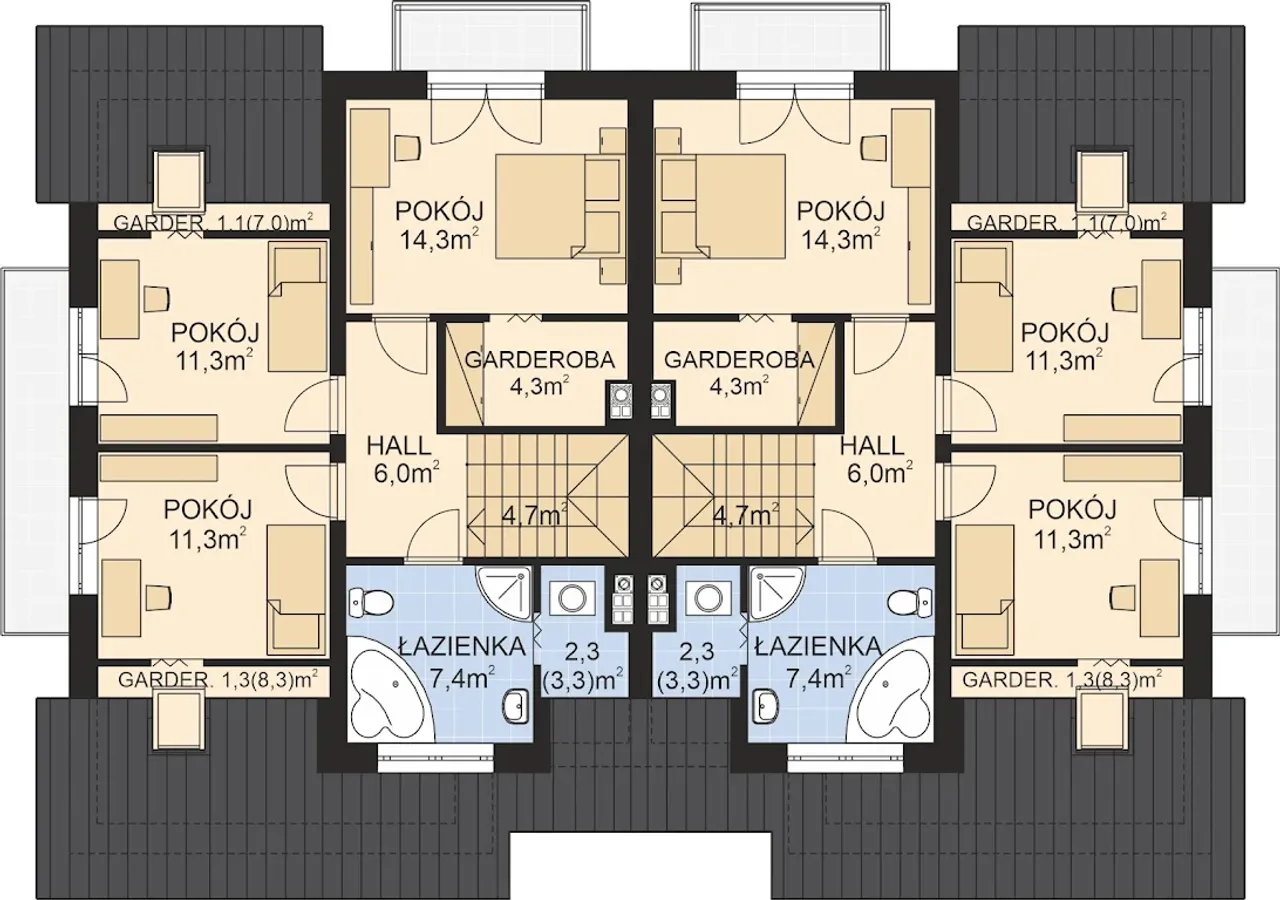 APS 049 DWULOKALOWY Rzut 3