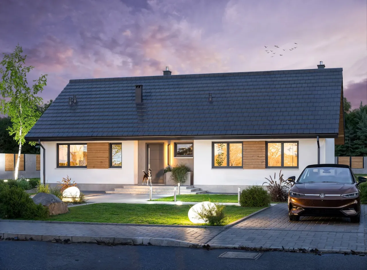 Tracja 6 strop monolityczny Wizualizacja 1