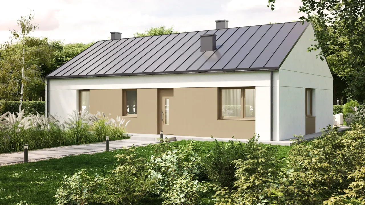 Nasz parterowy 110 Wizualizacja 1