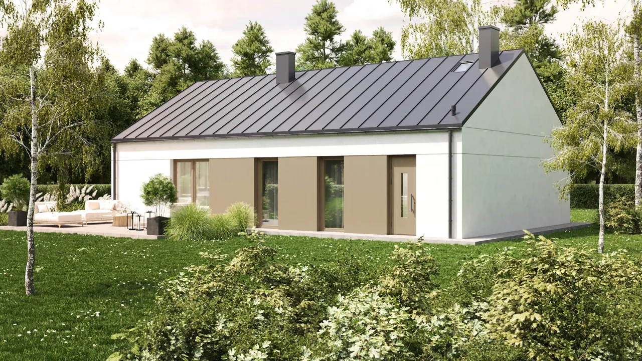 Nasz parterowy 110 Wizualizacja 2