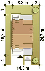 Gwarek II z garażem 1-st. A