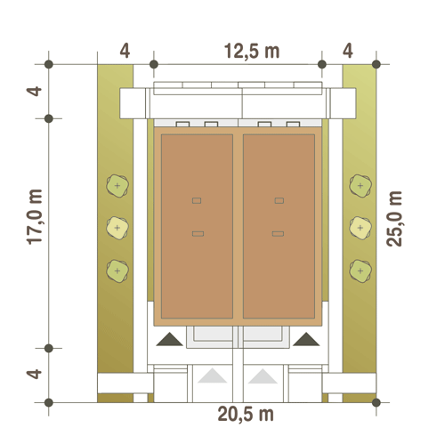 Eco 4 z garażem 1-st. A-BL