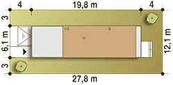 Long II z garażem 1-st. A