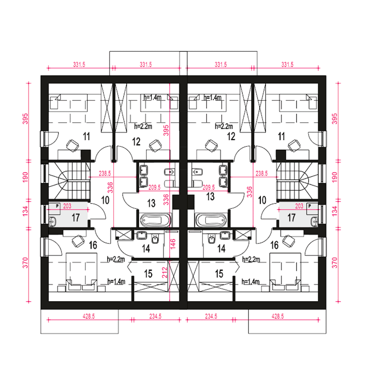 Głuszec III Mode z garażem 1-st. A-ZBL! Rzut 2