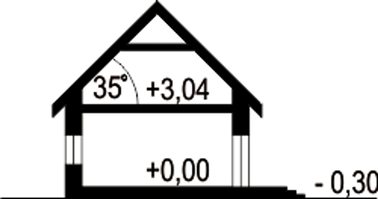 Głuszec III Mode z garażem 1-st. A-ZBL! Rzut 4