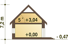 Eco 4 z garażem 1-st. A