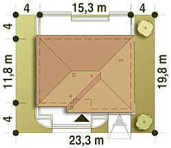 Jerzyk II z garażem 1-st. A