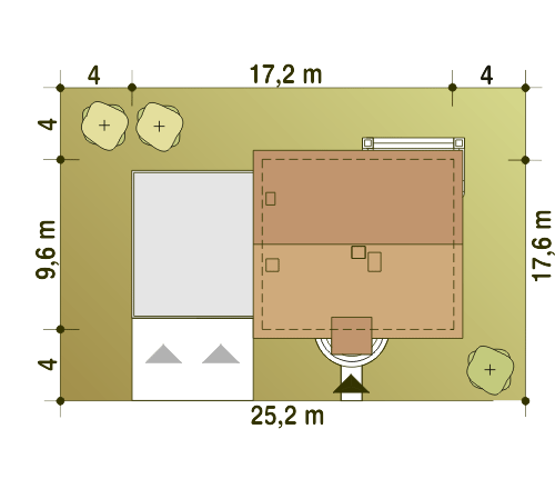 Bażant II z garażem 2-st. A1