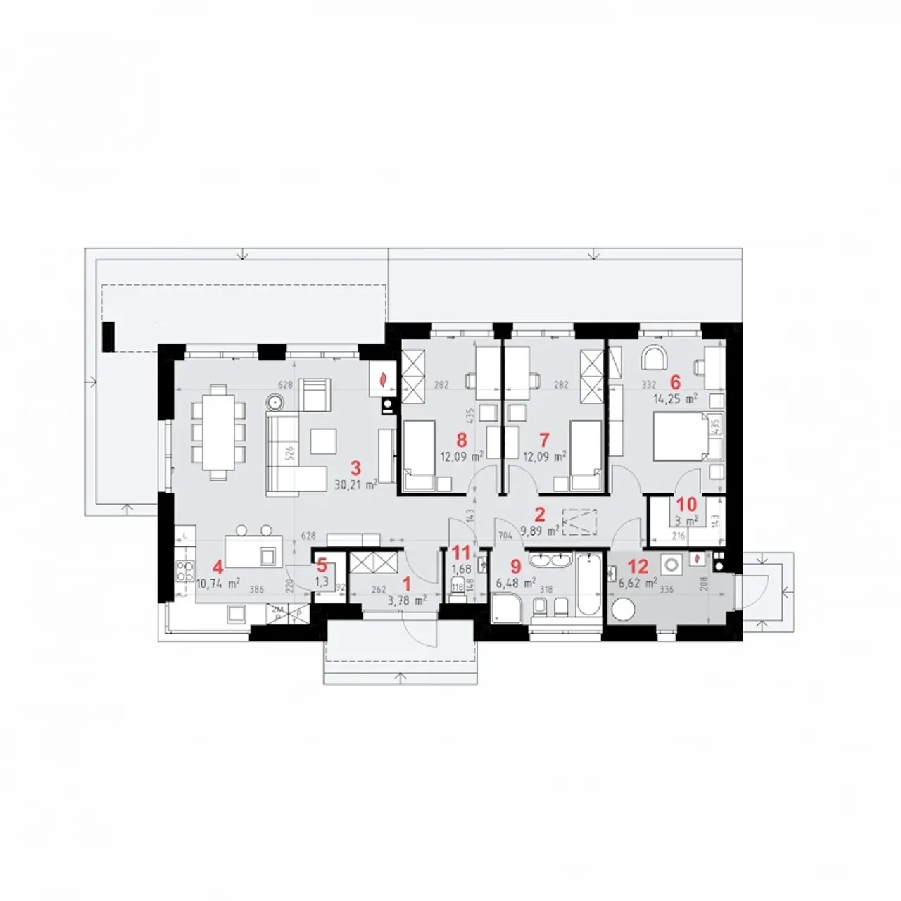 Domena 171 C3 Rzut 1