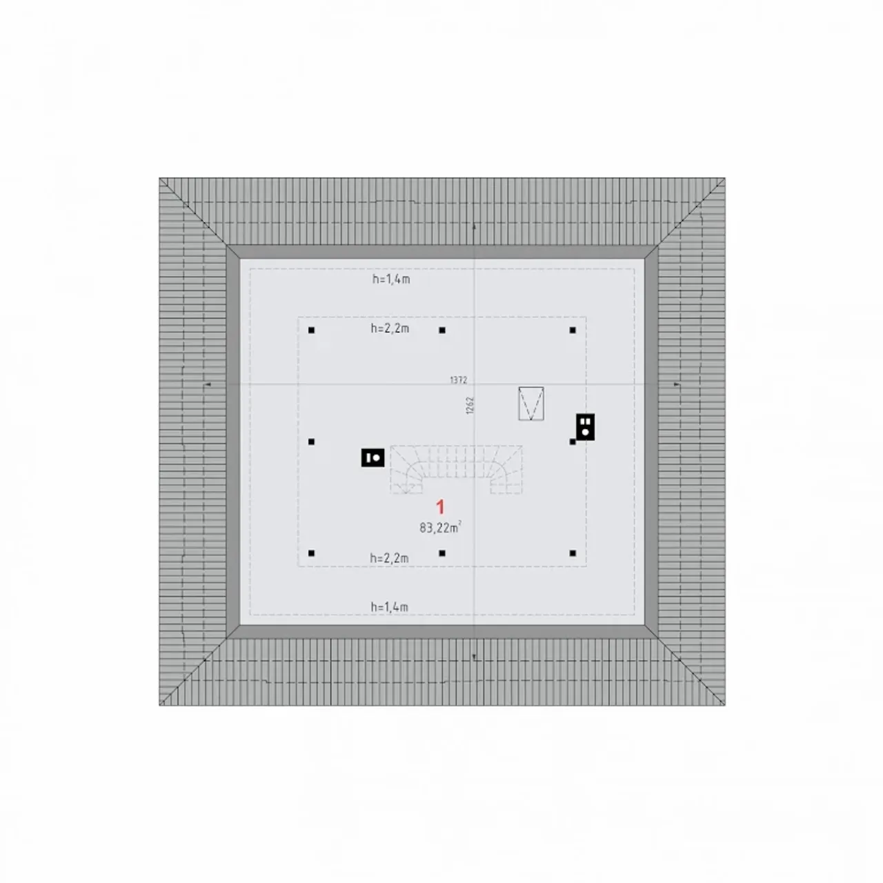 Domena 163 C1 Rzut 2