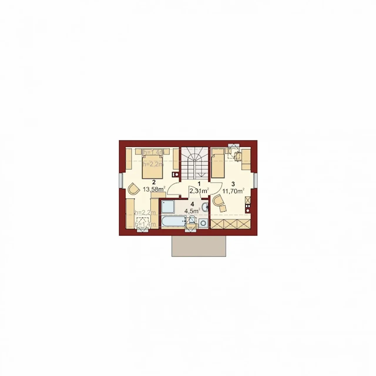 Domena 208 C1 Rzut 2