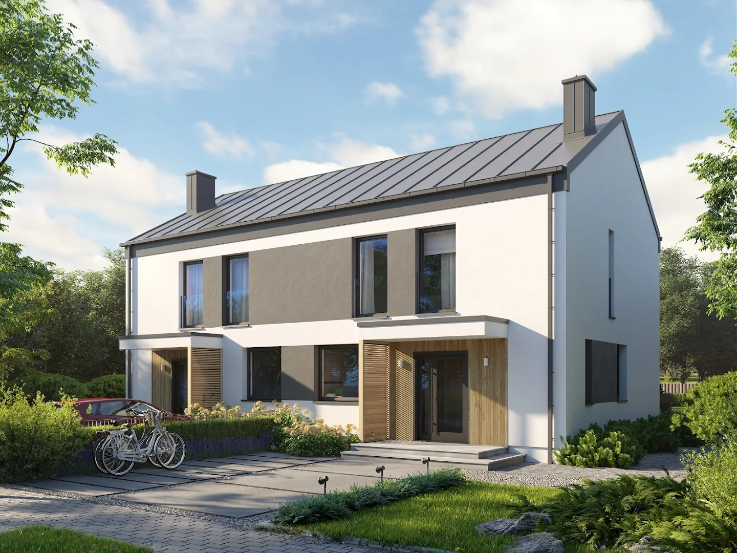 Gotowy Projekt Eco 41 97.96 M² | Planz.pl