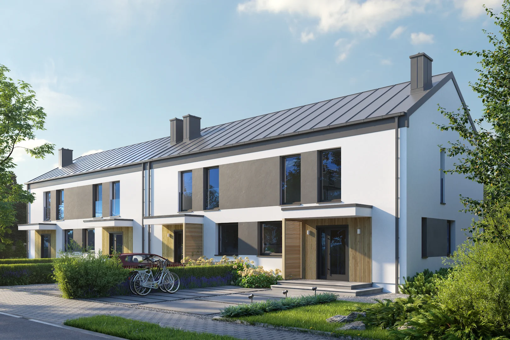 Gotowy Projekt Eco 41 Szereg 97.96 M² | Planz.pl