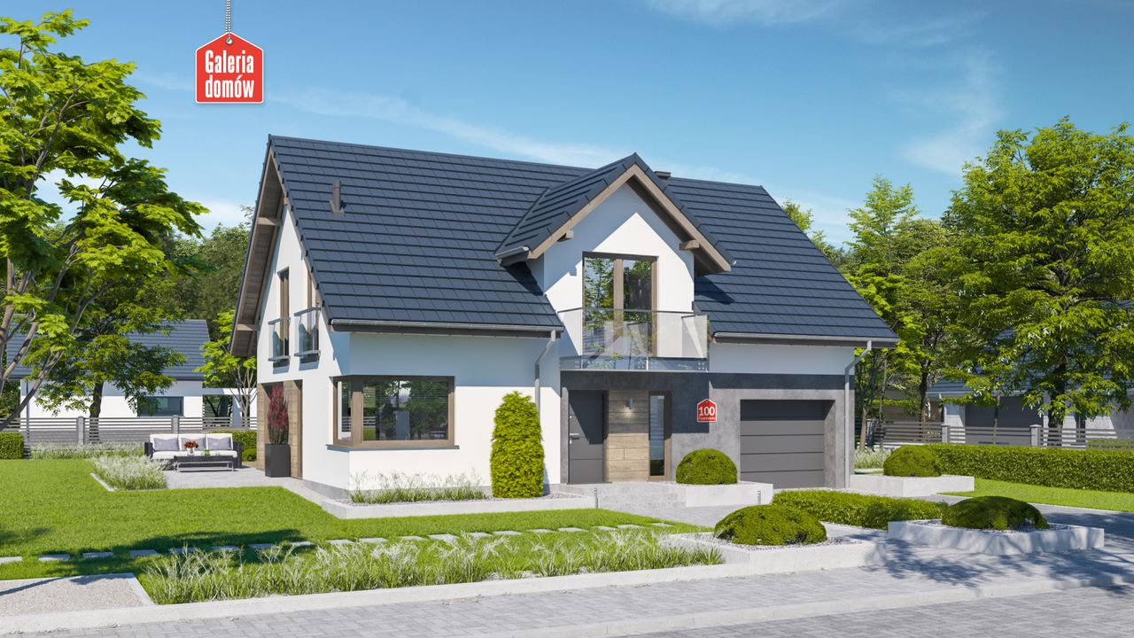 Dom przy Cyprysowej 100 Wizualizacja 1