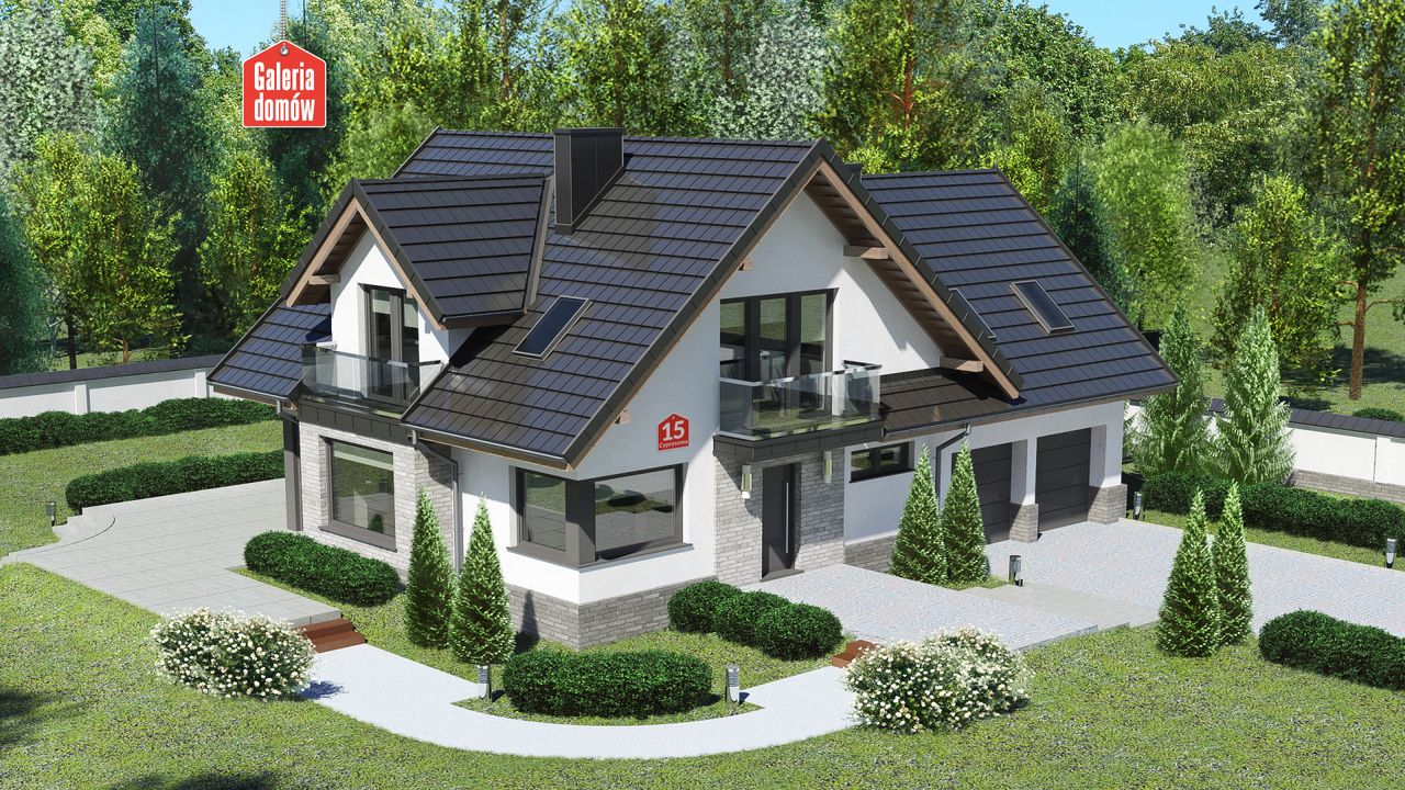 Dom przy Cyprysowej 15 K5 Wizualizacja 1