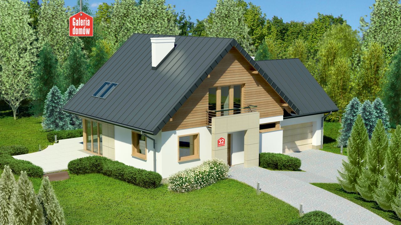 Dom przy Cyprysowej 32 Wizualizacja 1