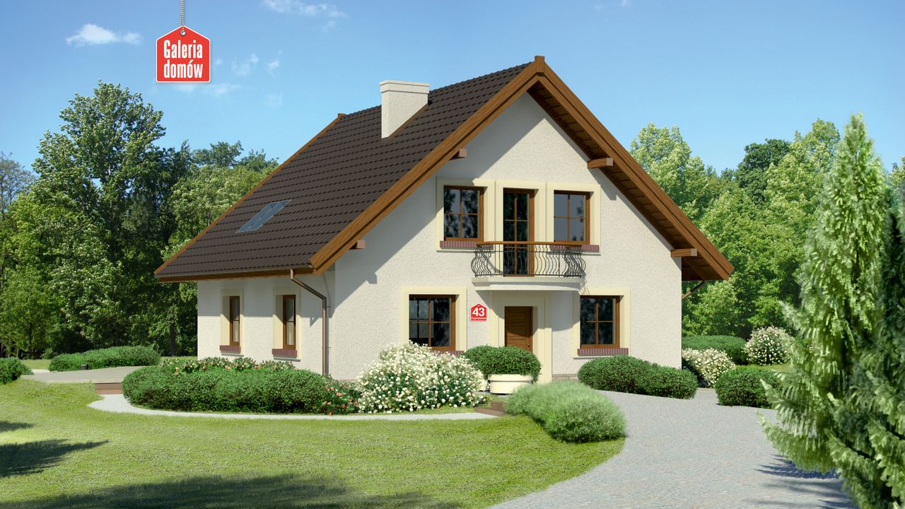 Dom przy Cyprysowej 43 Wizualizacja 1