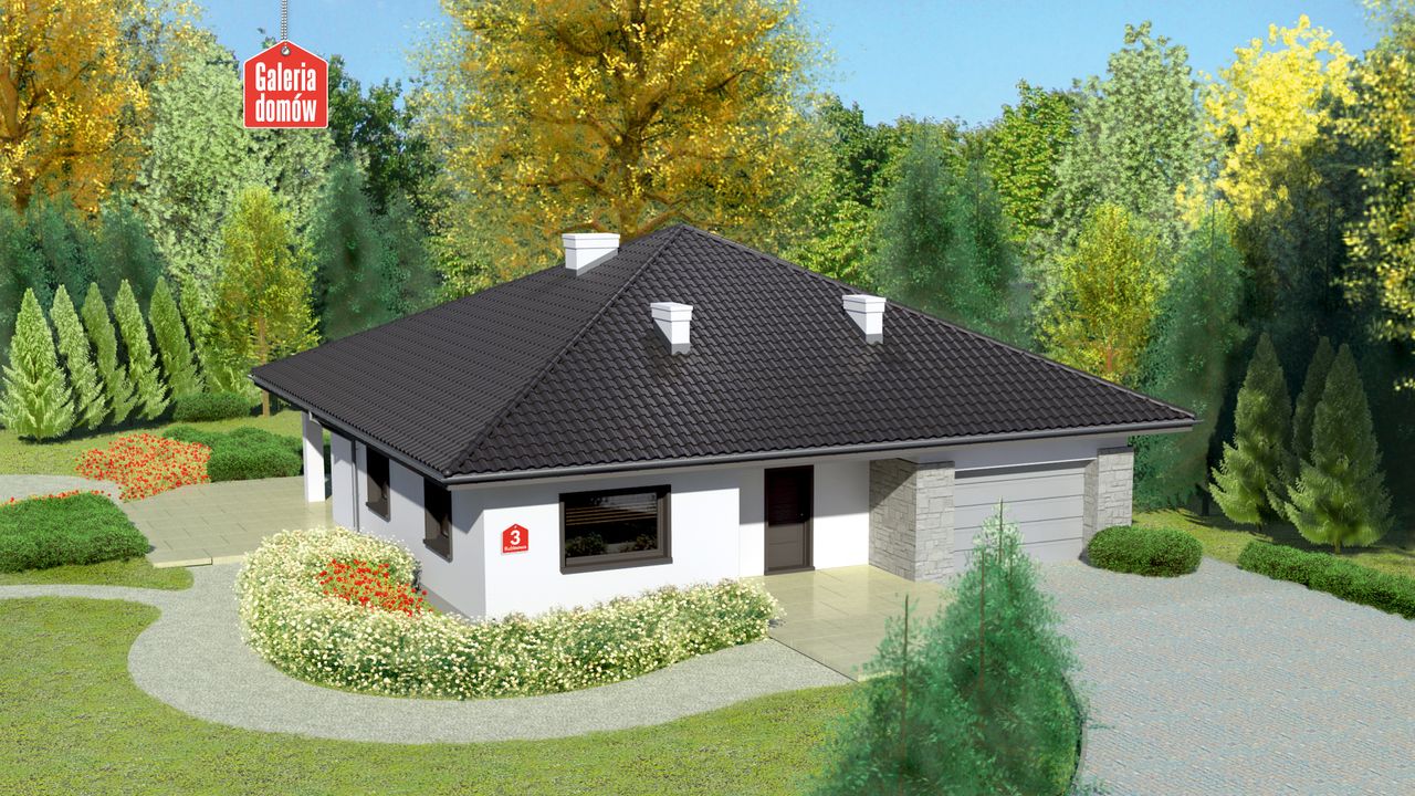Dom przy Rubinowej 3 bis Wizualizacja 1