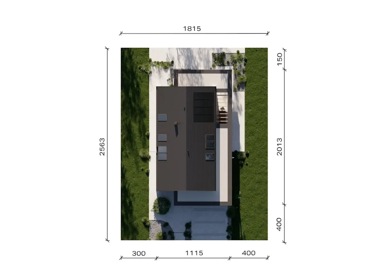 HomeKoncept-130 wariant 02 Rzut 3