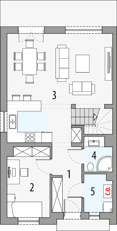 Lidia - segment lewy