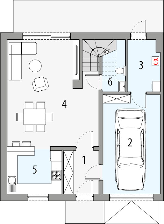 Sara 3 - segment lewy