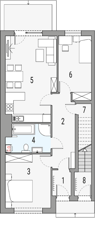 Merlin 1 - segment lewy