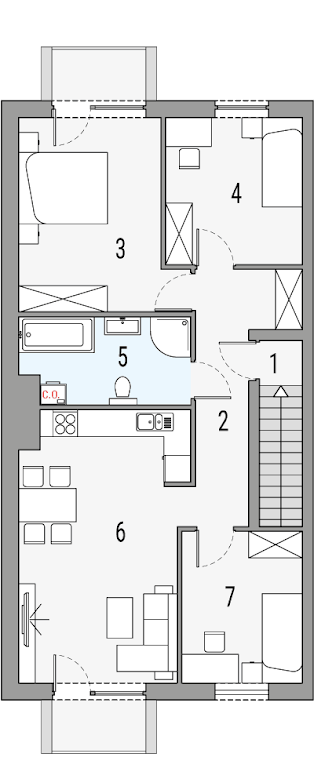 Merlin 1 - segment lewy