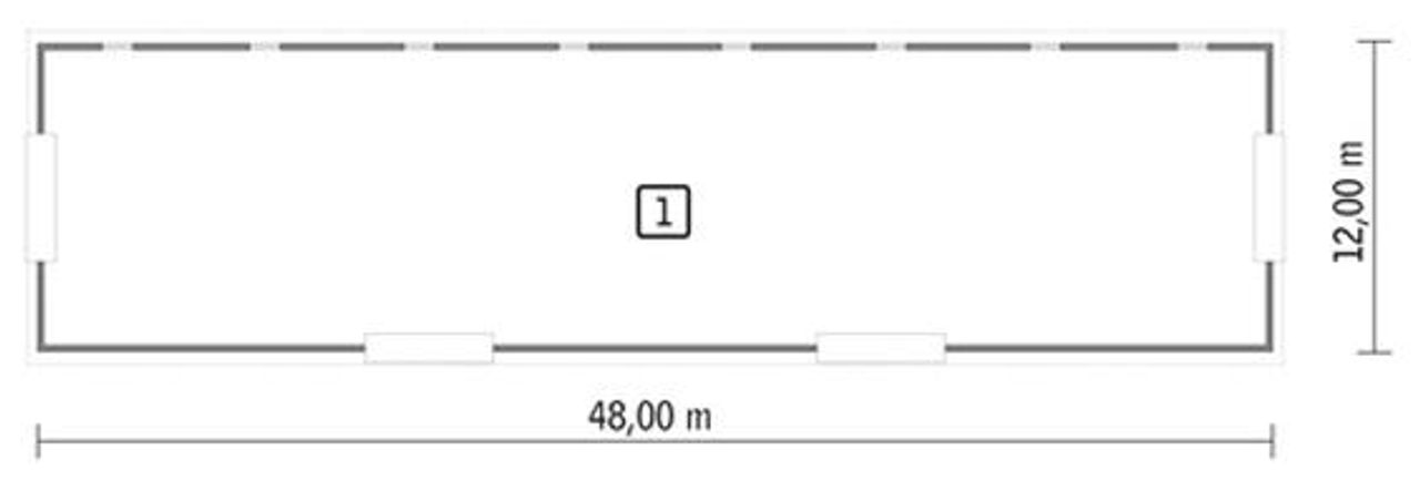 budynek garażowo-magazynowy gmc13 - GMC13 Rzut 1