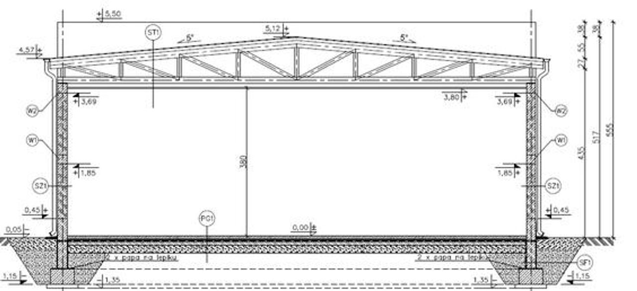 budynek magazynowy gmc62 - GMC62 Rzut 2