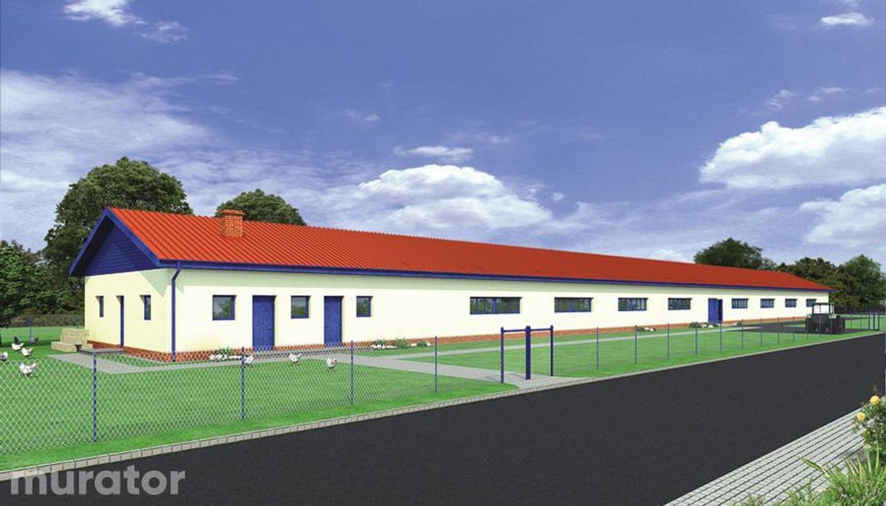 kurnik dla 10131 sztuk brojlerów kurzych kc04 - KC04 Wizualizacja 1