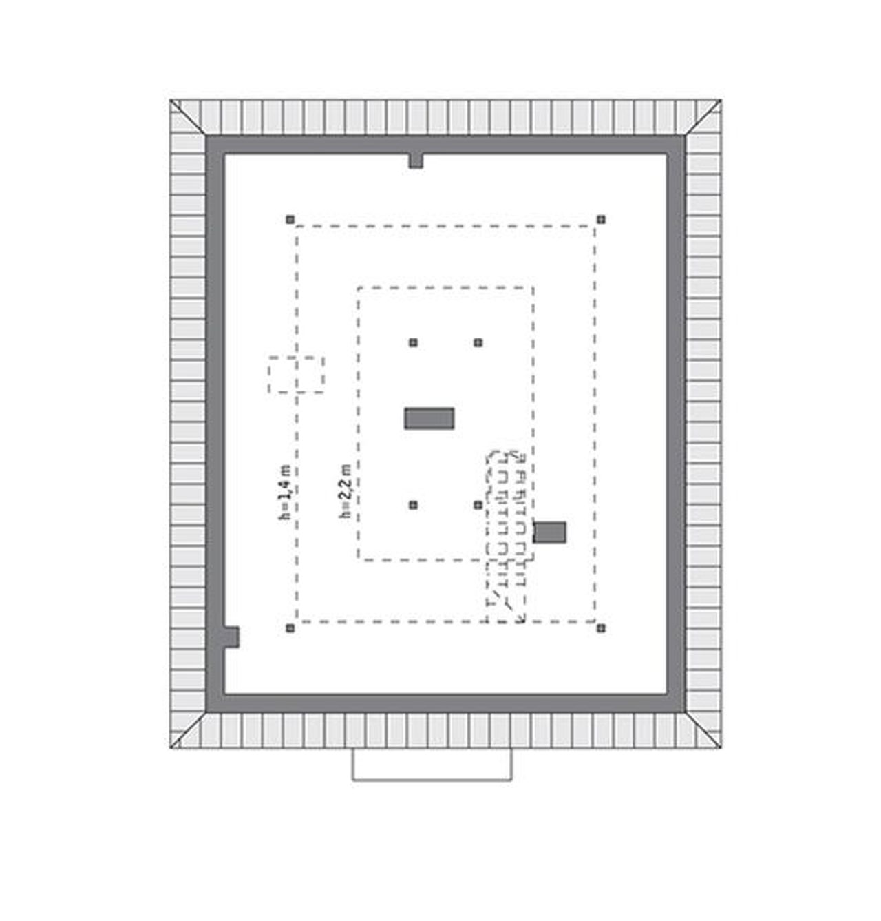 dopasowany - wariant ii (aranżacja 1) - M261a+AR1 Rzut 2