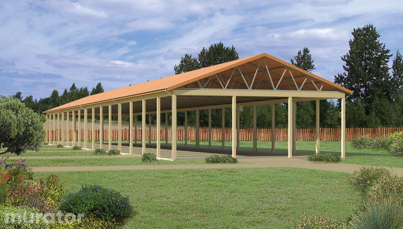 wiata magazynowa pmc01 - PMC01 Wizualizacja 2