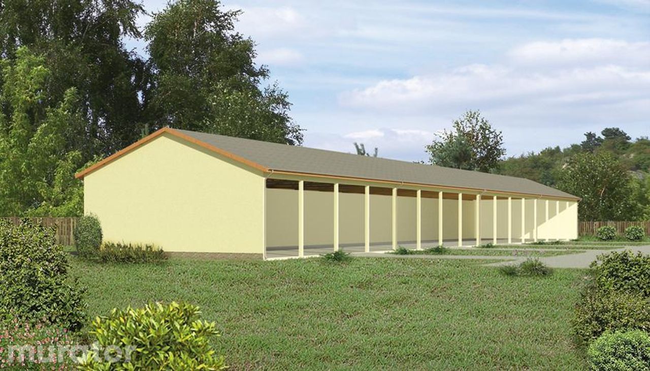 wiata magazynowa pmc01a - PMC01a Wizualizacja 1