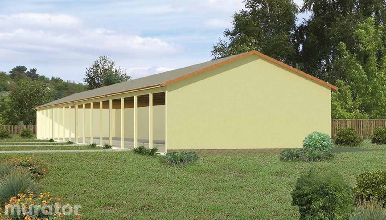 wiata magazynowa pmc01a - PMC01a Wizualizacja 2