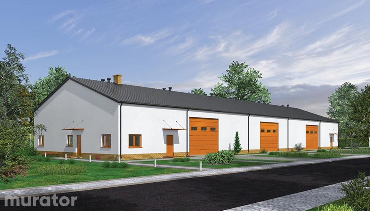 magazyn z częścią socjalno-biurową pmc17a - PMC17a Wizualizacja 1