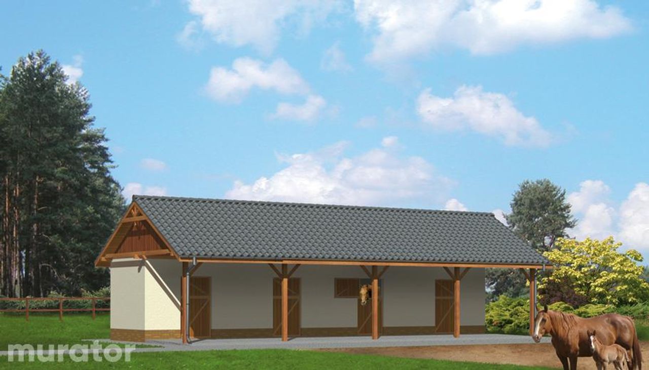 stajnia dla 4 koni sc02 - SC02