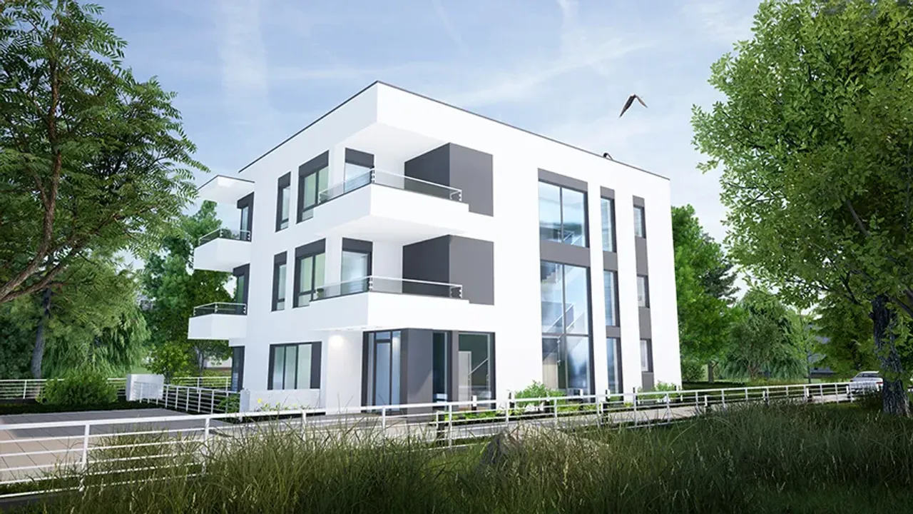 Budynek mieszkalny - alternatywy 6 - UC410 Budynek mieszkalny - alternatywy 6 - UC410 Wizualizacja 2