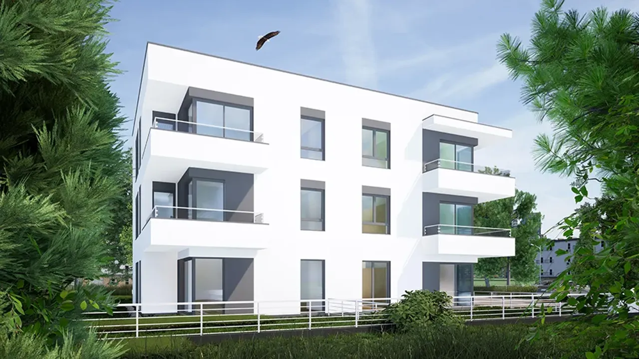 Budynek mieszkalny - alternatywy 6 - UC410 Budynek mieszkalny - alternatywy 6 - UC410 Wizualizacja 4