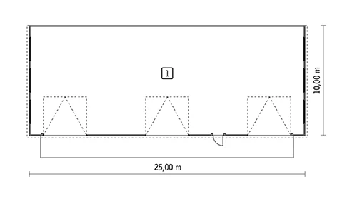 Magazyn (w konstrukcji stalowej) PMC19St - PMC19St