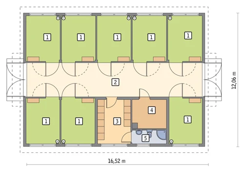 Stajnia dla 8 koni - S06