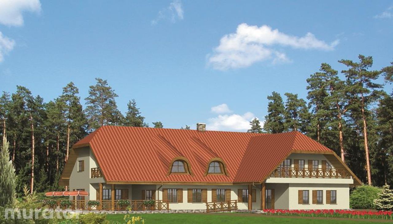 budynek usługowy z pokojami gościnnymi uc11 - UC11 Wizualizacja 2